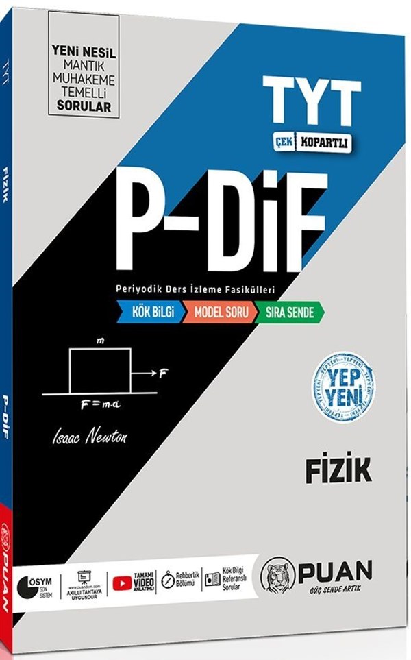 Puan Akademi Yayınları Puan Yayınları 2022 TYT Fizik PDİF Konu Anlatım Fasikülleri