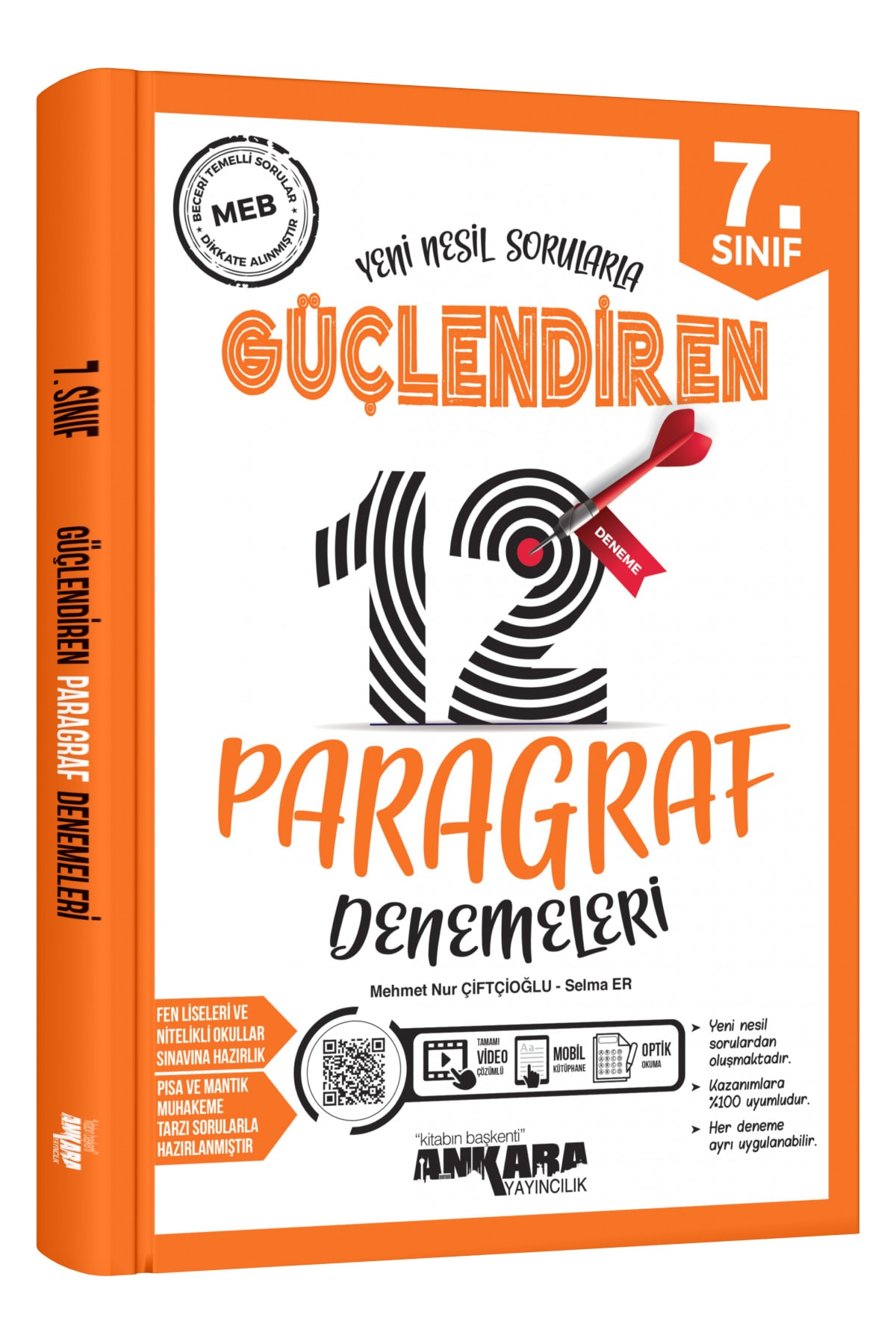 7. Sınıf Paragraf Güçlendiren 12 Deneme
