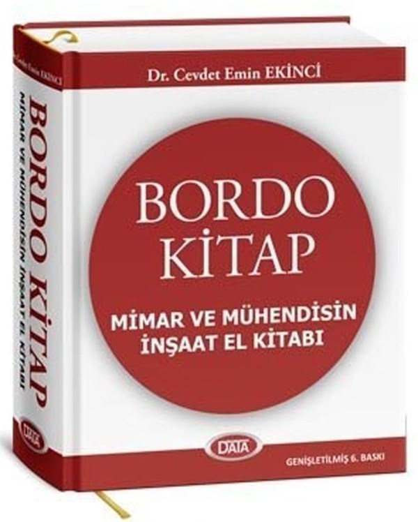 Bordo Kitap Mimar ve Mühendisin İnşaat El Kitabı