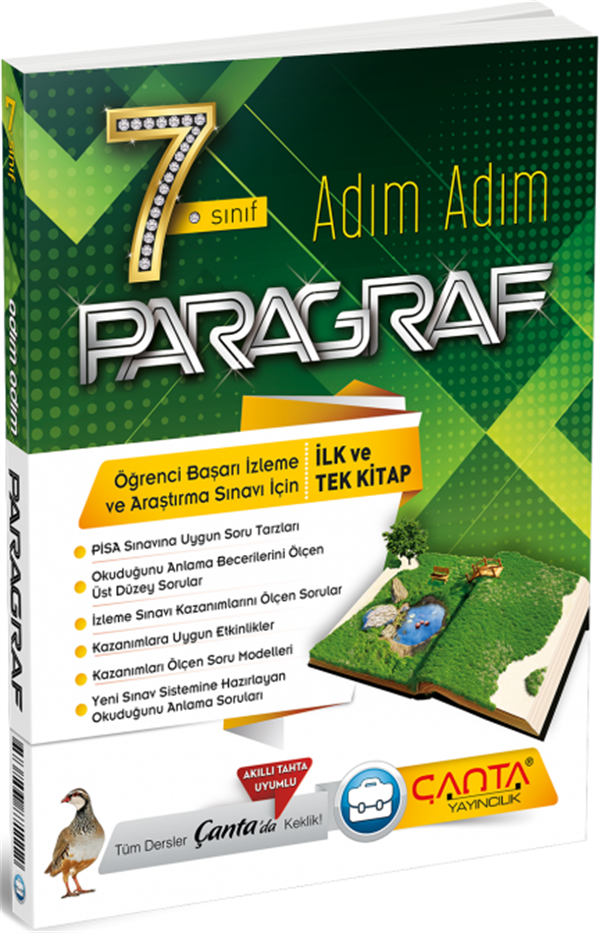 Çanta Yayınları 7. Sınıf Adım Adım Paragraf