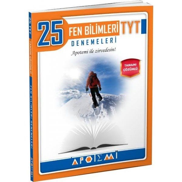 Apotemi Yayınları TYT Fen Bilimleri 25`li Denemeleri