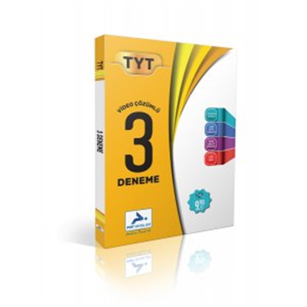 PRF Yayınları TYT Video Çözümlü 3 Deneme