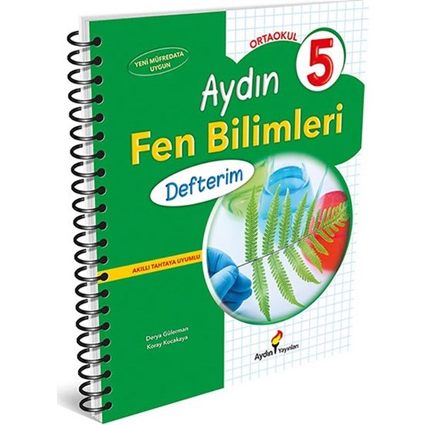 Aydın Yayınları Ortaokul 5 Aydın Fen Bilimleri Defterim