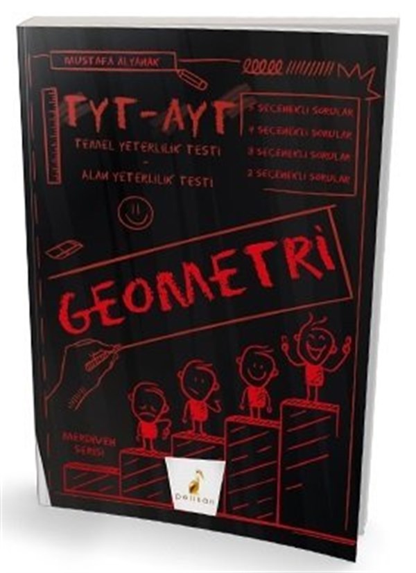 Pelikan Yayınları TYT AYT Geometri Merdiven Serisi Soru Bankası