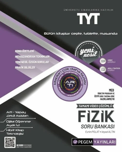 Pegem Yayınları TYT Fizik Ders İşleme Föyü