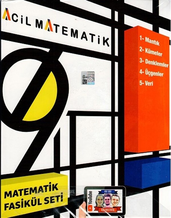 Acil Yayınları 9. Sınıf Acil Matematik 6`lı Fasikül Seti
