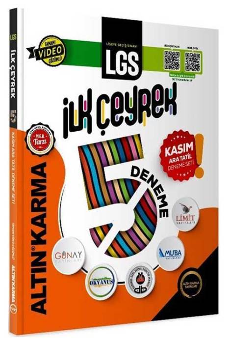 Altın Karma Yayınları LGS İlk Çeyrek 5 Deneme
