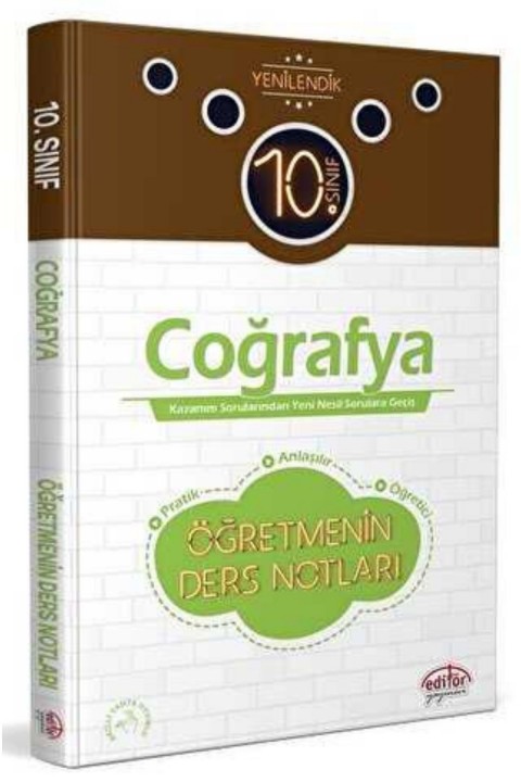 10. SINIF COĞRAFYA ÖĞRETMENİN DERS NOTLARI