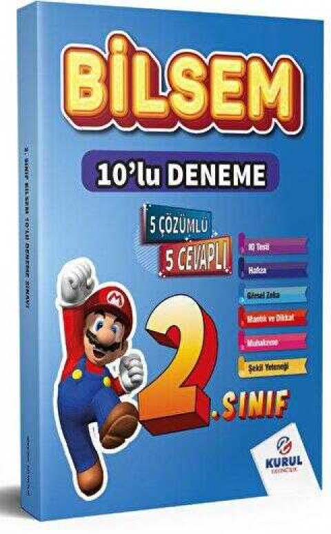 2. Sınıf Bilsem 10’lu Deneme Sınavı Seti