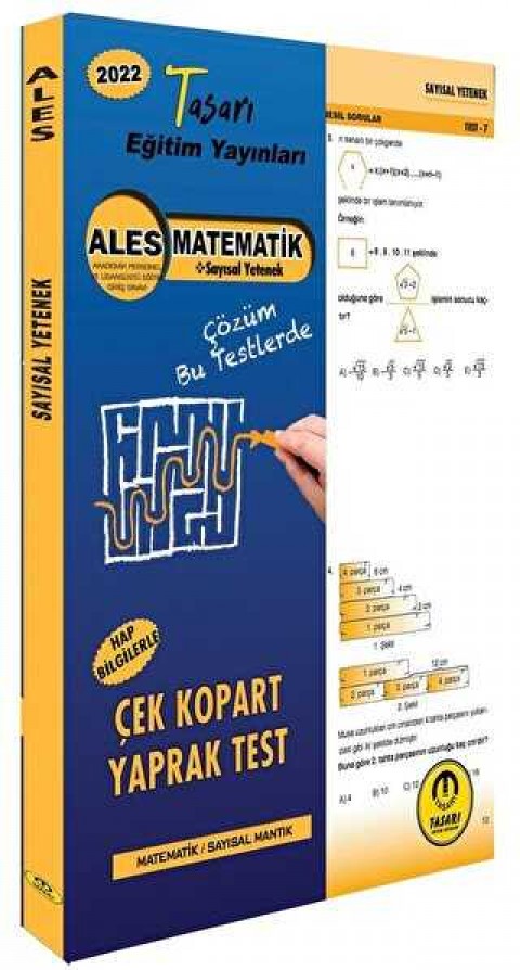 2022 ALES Matematik Çek Kopar Yaprak Test
