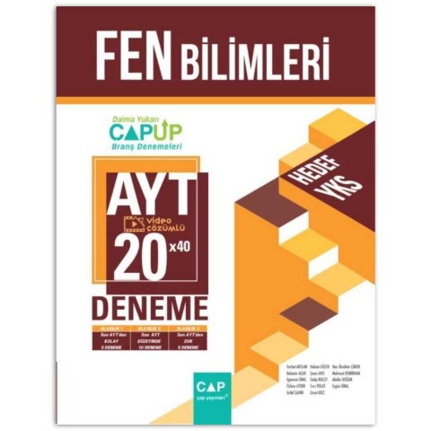 2022 AYT Fen Bilimleri 20 x 40 Up Deneme