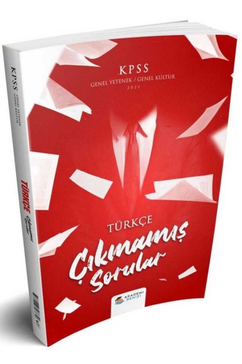 2022 KPSS Genel Yetenek Genel Kültür Türkçe Çıkmamış Sorular