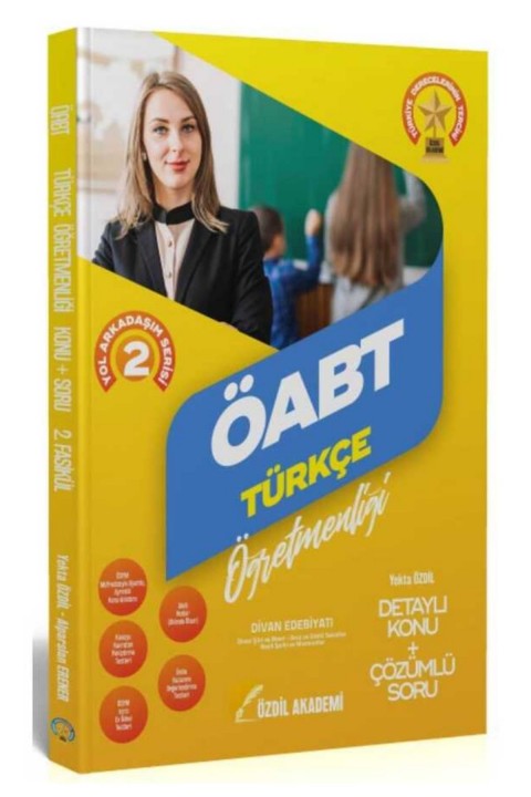 2022 ÖABT Türkçe 2. Kitap Divan Edebiyatı Konu Anlatımlı Soru Bankası