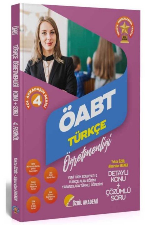 2022 ÖABT Türkçe 4. Kitap Yeni Türk Edebiyatı 2 Konu Anlatımlı Soru Bankası