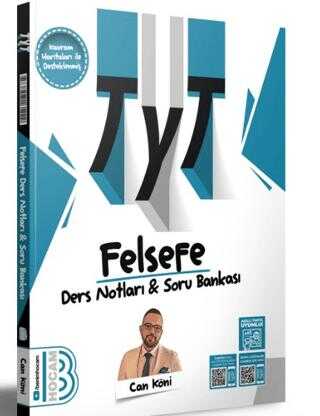 2023 TYT Felsefe Video Destekli Konu Anlatımı ve Tamamı Video Çözümlü Soru Bankası Benim Hocam Yayınları