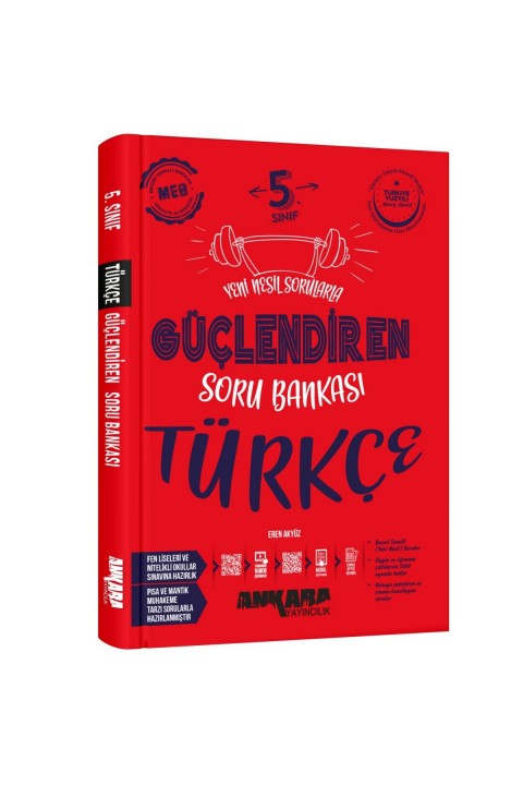 2024 - 2025 Yeni Müfredat 5.SINIF GÜÇLENDİREN TÜRKÇE SORU BANKASI