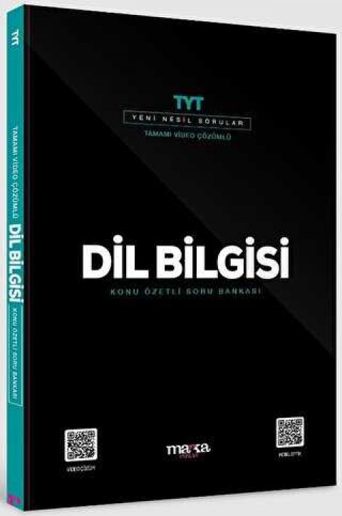 2024 TYT Dil Bilgisi Konu Özetli Yeni Nesil Soru Bankası Tamamı Video Çözümlü Marka Yayınları