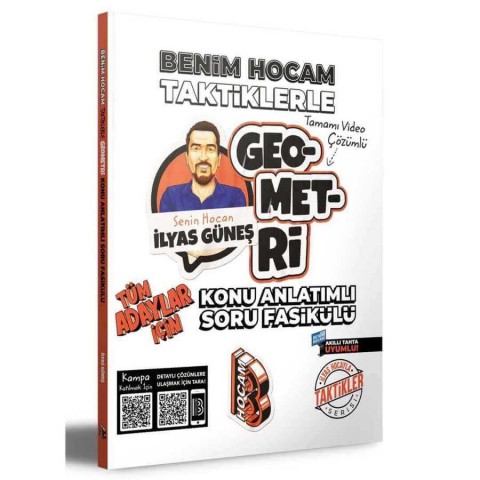 2024 Tüm Adaylar İçin Taktiklerle Geometri Konu Anlatımlı Soru Fasikülü
