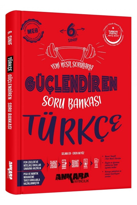 2025-2026 Müfredat 6 Sınıf Güçlendiren Türkçe Soru Bankası