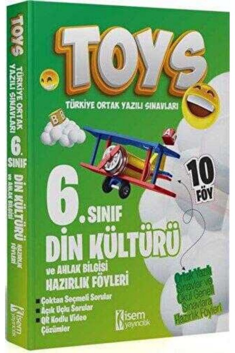 2025 İsem Yayınları 6. Sınıf Din Kültürü ve Ahlak Bilgisi TOYS Hazırlık Föyleri