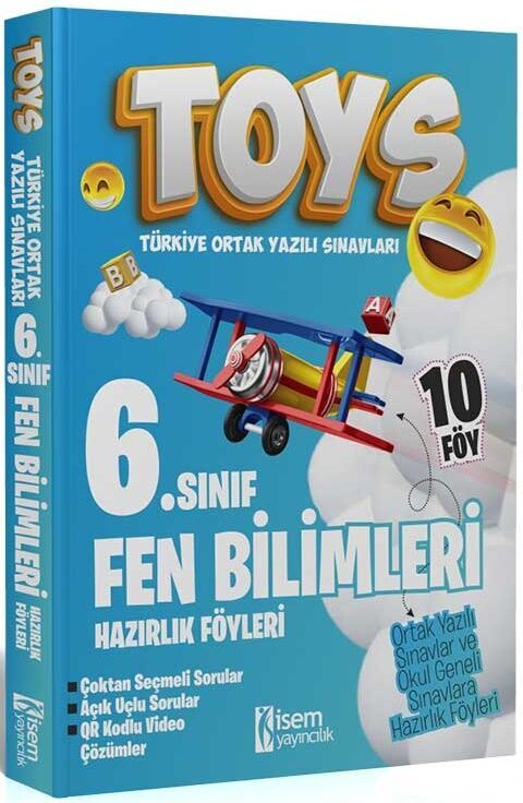 2025 İsem Yayınları 6. Sınıf Fen Bilimleri TOYS Hazırlık Föyleri