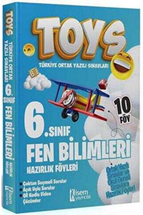 2025 İsem Yayınları 6. Sınıf Fen Bilimleri TOYS Hazırlık Föyleri