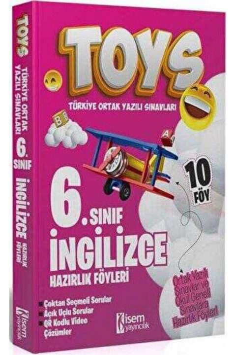 2025 İsem Yayınları 6. Sınıf İngilizce TOYS Hazırlık Föyleri