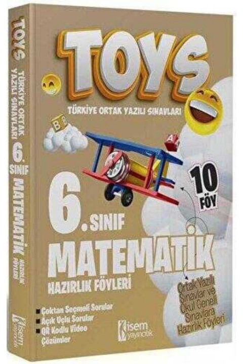 2025 İsem Yayınları 6. Sınıf Matematik TOYS Hazırlık Föyleri
