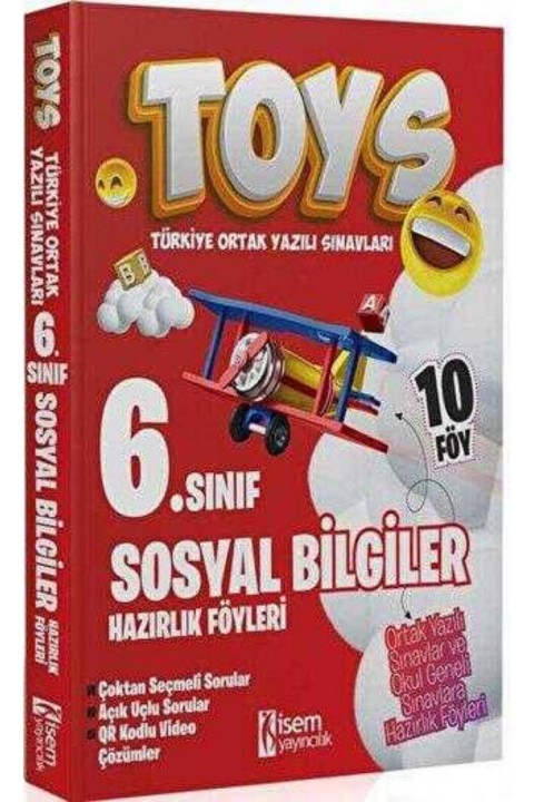 2025 İsem Yayınları 6. Sınıf Sosyal Bilgiler TOYS Hazırlık Föyleri