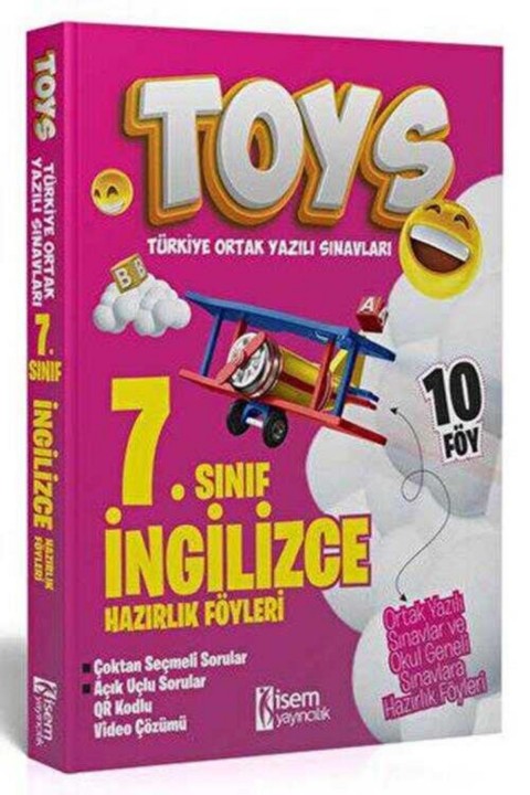 2025 İsem Yayınları 7. Sınıf İngilizce TOYS Hazırlık Föyleri