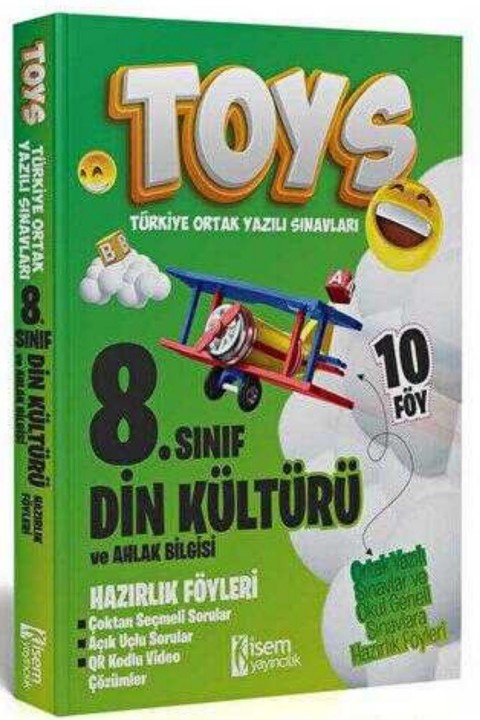 2025 İsem Yayınları 8. Sınıf Din Kültürü ve Ahlak Bilgisi TOYS Hazırlık Föyleri