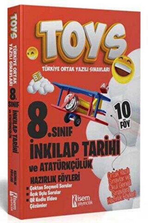 2025 İsem Yayınları 8. Sınıf İnkılap Tarihi ve Atatürkçülük TOYS Hazırlık Föyleri