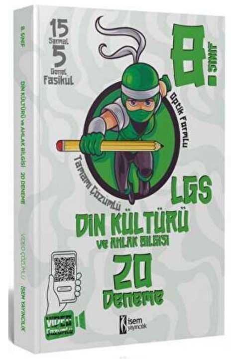 2025 İsem Yayınları 8. Sınıf LGS Din Kültürü ve Ahlak Bilgisi 20 Deneme
