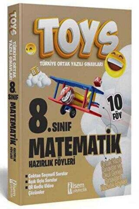 2025 İsem Yayınları 8. Sınıf Matematik TOYS Hazırlık Föyleri