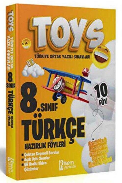 2025 İsem Yayınları 8. Sınıf Türkçe TOYS Hazırlık Föyleri