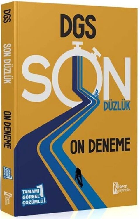 2025 İsem Yayınları DGS Son Düzlük 10 Deneme