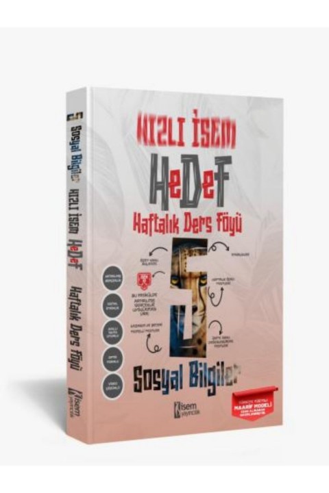 2025 İsem Yayınları Hızlı İsem Hedef 5.Sınıf Sosyal Bilgiler Haftalık Ders Föyü