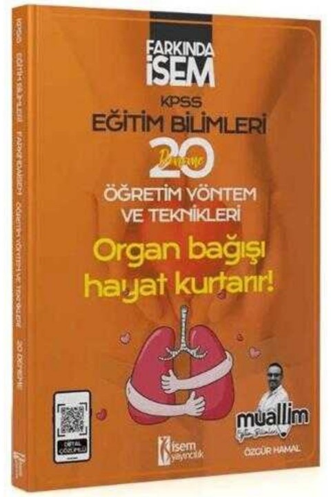 2025 İsem Yayınları KPSS Eğitim Bilimleri Öğretim Yöntem ve Teknikleri Muallim 20 Deneme Çözümlü