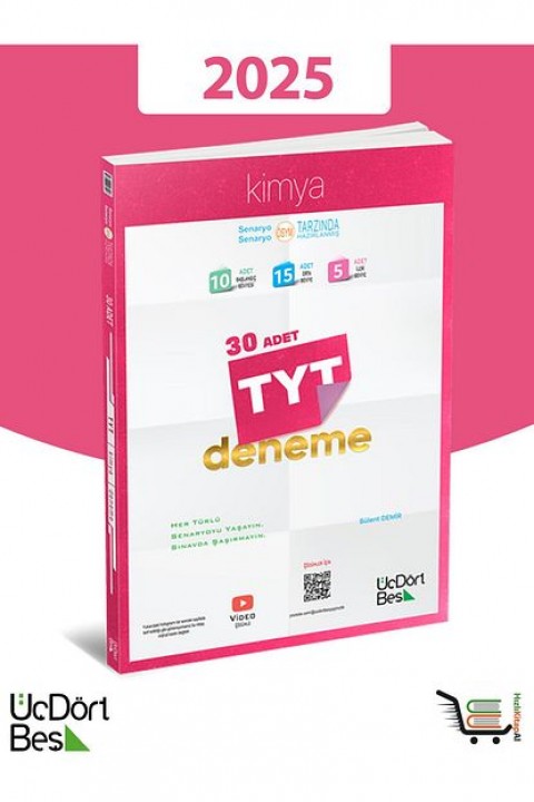 345-2025 Model 30'lu TYT Kimya Denemesi