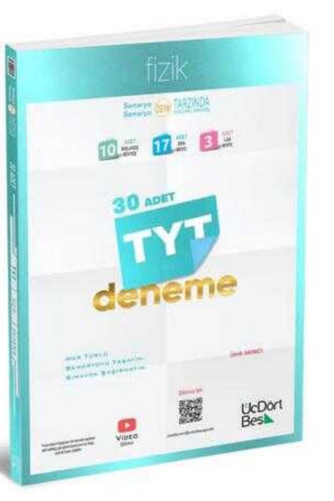 345-2025 Model 30'lu Tyt Fizik Denemesi 2025 Model