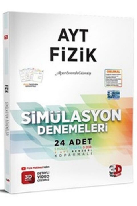 3D Yayınları AYT Fizik Simülasyon Denemeleri