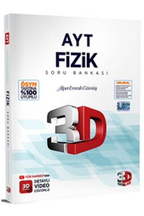 3D Yayınları AYT Fizik Soru Bankası
