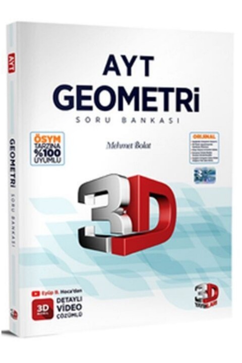 3D Yayınları AYT Geometri Soru Bankası
