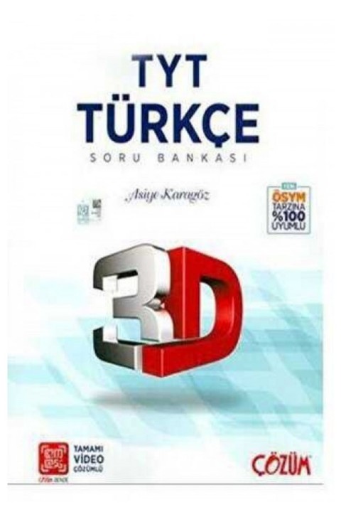 3D Yayınları TYT Türkçe Soru Bankası