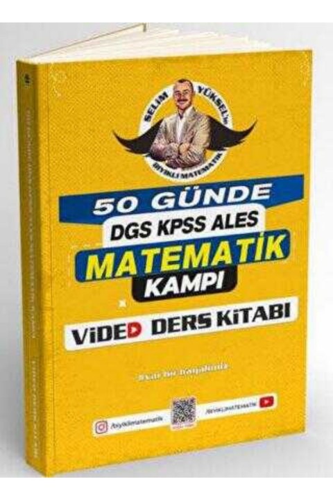 50 Günde DGS - KPSS - ALES Matematik Kampı Video Ders Kitabı Bıyıklı Matematik