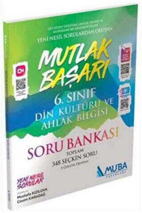 6. Sınıf Din Kültürü ve Ahlak Bilgisi Mutlak Başarı Soru Bankası Muba Yayınları