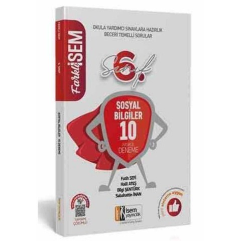 6. Sınıf Sosyal Bilgiler Tamamı Çözümlü 10 Fasikül Deneme