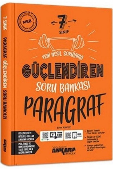 7. Sınıf Paragraf Güçlendiren Soru Bankası 2024