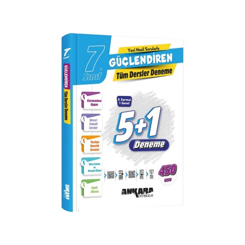 7. Sınıf Rehberim Lgs Hazırlık Ders Takip Kitabı ve 5+1 Güçlendiren Deneme