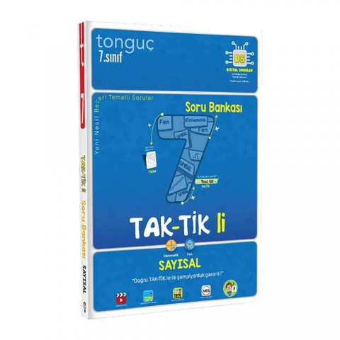 7.Sınıf Taktikli Sayısal Soru Bankası Tonguç Akademi
